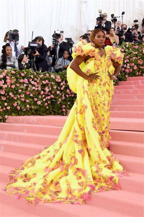 serena williams versace|Serena Williams Did a Gown and Sneakers at the 2019 Met Gala.